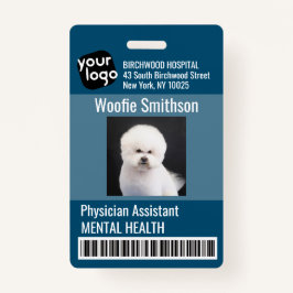 医モダンパーソナライズされた医アシスタントIDカード バッジ
