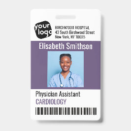 医モダンパーソナライズされた医アシスタントIDカード バッジ
