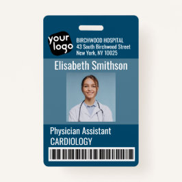 医モダンパーソナライズされた医アシスタントIDカード バッジ