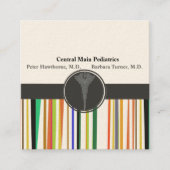 医モダン医が小児科アポイントメント 予約カード (正面)