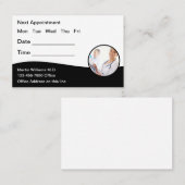 医モダン医アポイントメント名刺 名刺 (正面/裏面)