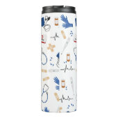 医モダン医ナースパターン タンブラー (裏面)