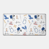 医モダン医ナースパターン デスクマット (正面)