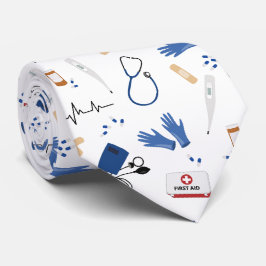 医モダン医ナースパターン ネクタイ