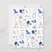 医モダン医ナースパターン ノートカード (正面)