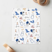 医モダン医ナースパターン ノートカード (正面/裏面インサイチュ)