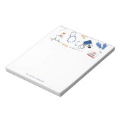 医モダン医ナースパターン ノートパッド (回転)