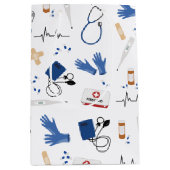 医モダン医ナースパターン ミディアムペーパーバッグ (正面)