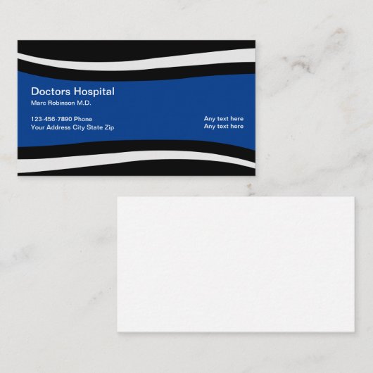 医モダン師 名刺 (正面/裏面)