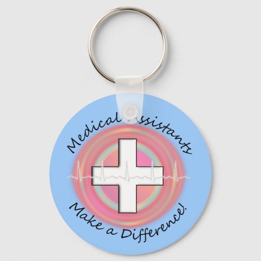 医ユニーク療補助贈与 キーホルダー (正面)