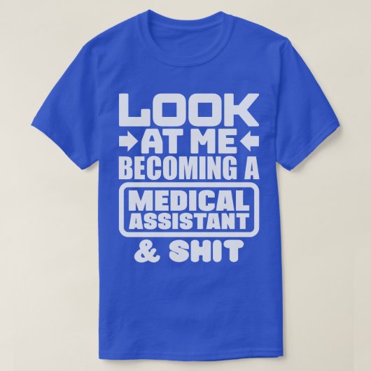 医事補佐官の卒業1 Tシャツ (デザイン正面)