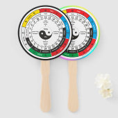 医伝統的中国の薬体時計TシャツSh ハンドファン (正面&裏面)