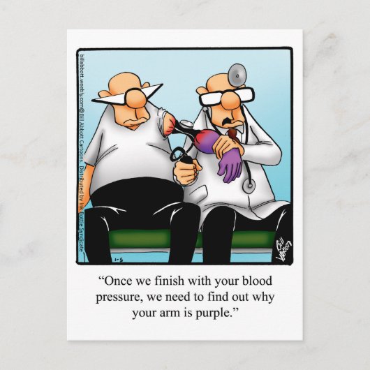 医大おもしろい学卒業発表 案内ポストカード (正面)