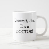 医大おもしろい学院博士 ジャンボコーヒーマグカップ (右)