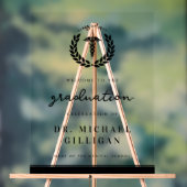 医大エレガント学卒業ウェルカムサイン アクリルサイン (ニュートラル)