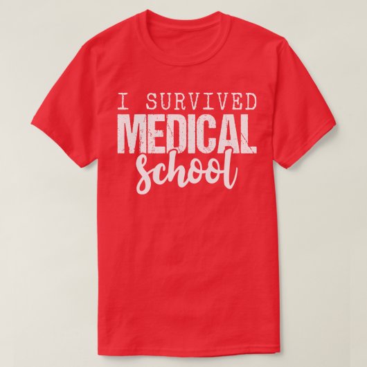 医大生き延び学校 Tシャツ (デザイン正面)