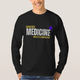 医学と共感の出会い Tシャツ