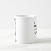 医学のしゃれ"私はこの上腕骨"のおもしろいな博士見つけますMug コーヒーマグカップ (中央)