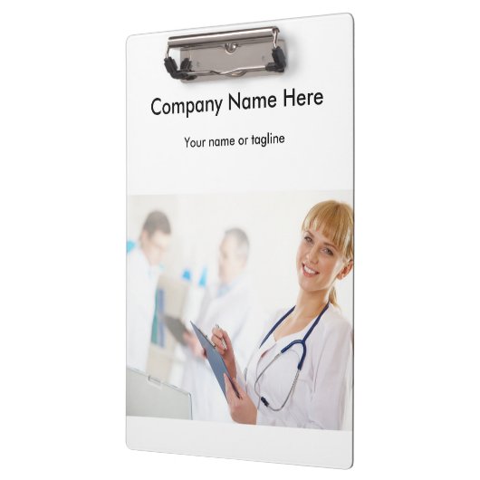 医学のオフィスのクリップボード クリップボード (左)