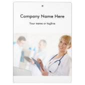 医学のオフィスのクリップボード クリップボード (裏面)