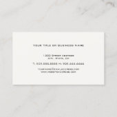 医学のケリュケイオンの名刺 名刺 (裏面)