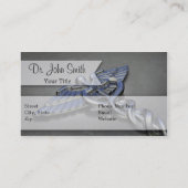 医学のケリュケイオンの記号-名刺 名刺 (裏面)