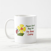 医学のコーダーのてんとう虫 コーヒーマグカップ (左)