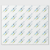 医学のスポイト ラッピングペーパー (フラット)