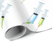 医学のスポイト ラッピングペーパー (ロールコーナー)