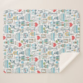 医学のデザインパターン シェルパブランケット (正面(横))