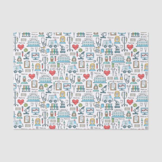 医学のデザインパターン 薄葉紙 (正面)