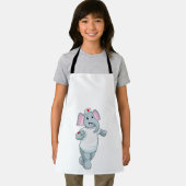 医学のナースとしての象 エプロン (インサイチュ)