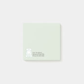 医学のナースの付箋 ポストイット (正面)