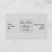 医学のバンドエイドプラスターパッチ-名刺 名刺 (裏面)