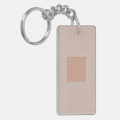 医学のバンドエイドプラスター- Keychain キーホルダー (正面左)