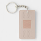 医学のバンドエイドプラスター- Keychain キーホルダー (正面)