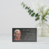 医学のプロフィールカード 名刺 (スタンド正面)