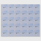 医学のヘリコプター ラッピングペーパー (フラット)