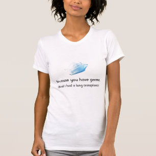 医学のマスクの女性のTシャツ Tシャツ