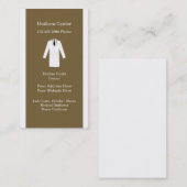 医学のユニフォームの名刺 名刺 (正面/裏面)