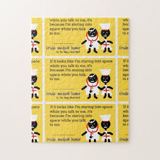 医学のユーモア ジグソーパズル (縦)