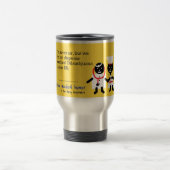 医学のユーモア トラベルマグ (中央)