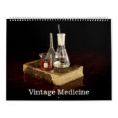 医学のヴィンテージの写真 カレンダー (カバー)