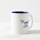 医学の受付係のCSのプリント ツートーンマグカップ (正面右)