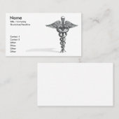 医学の名刺のテンプレートI 名刺 (正面/裏面)