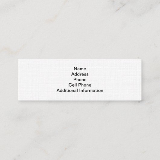 医学の名刺の大きいバンドエイドのピンク スキニー名刺 (裏面)