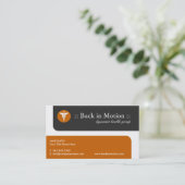 医学の名刺 予約カード (スタンド正面)