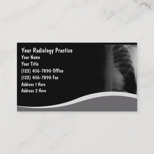 医学の名刺 名刺 (正面)