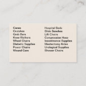 医学の名刺 名刺 (裏面)