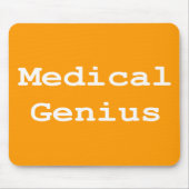 医学の天才ギフト マウスパッド (正面)